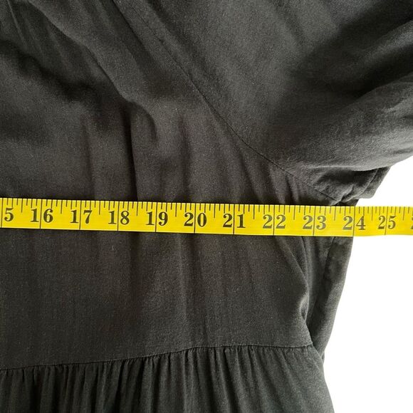 Old Navy Womens Puff Sleeve Emboidered Peasant Dress Size XXL Smocked Oversized - Picture 9 of 12